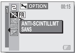 LOGICOM-SANYO XACTI VPC-S6 - Sélectionnez le menu anticintillage. - 1