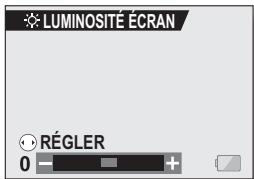 LOGICOM-SANYO XACTI VPC-S6 - Sélectionnez l'icône de luminosité de l'écran à cristaux liquides et appuyez sur le bouton de réglage SET. - 1