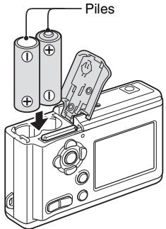 LOGICOM-SANYO XACTI VPC-S6 - Insérez les piles. - 1