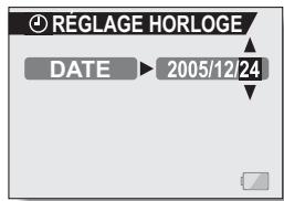 LOGICOM-SANYO XACTI VPC-S6 - Définissez l'ordre d'affichage de la date pendant la lecture. - 1
