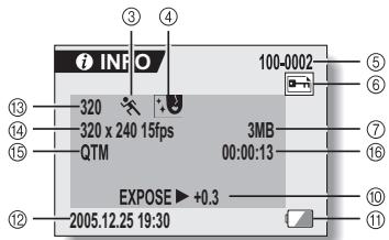 LOGICOM-SANYO XACTI VPC-S6 - Appuyez sur le bouton MENU et maintenez-le enforcé pendant environ 2 secondes. - 2