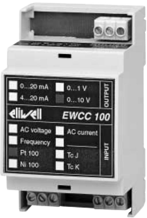 ELIWELL EWCC 100 - DONNEES TECHNIQUES - 1