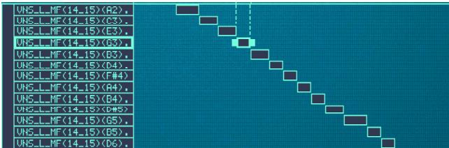 PROPELLERHEAD REASON 2.0 - Classement des zones selon leur tessiture - 2