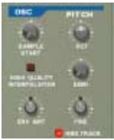 PROPELLERHEAD REASON 2.0 - Section des oscillateurs OSC - 1