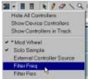 PROPELLERHEAD REASON 2.0 - Afficher et masquer les contrôleurs - 1
