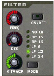 PROPELLERHEAD REASON 2.0 - Filtre - 1