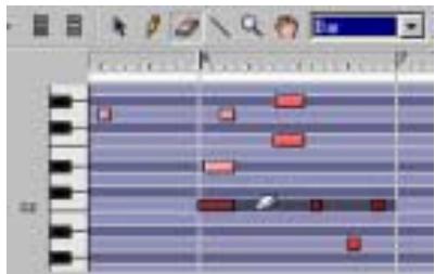 PROPELLERHEAD REASON 2.0 - Supprimer des notes - 1