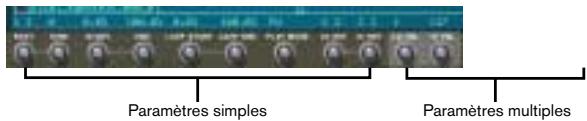 PROPELLERHEAD REASON 2.0 - Paramètres simples et paramètres multiples - 1