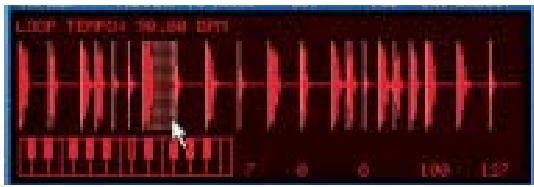 PROPELLERHEAD REASON 2.0 - Sélection des coupes sonores (Slices) - 1