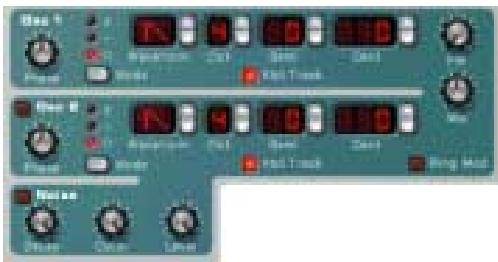 PROPELLERHEAD REASON 2.0 - Section des oscillateurs - 1