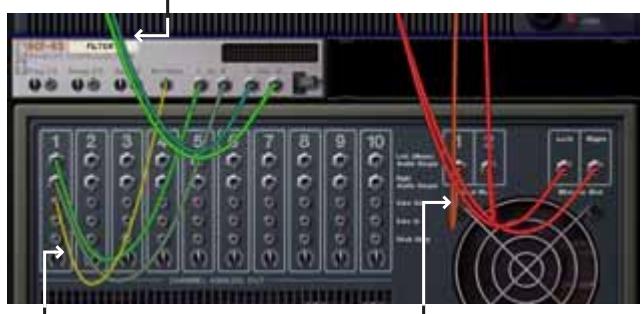 PROPELLERHEAD REASON 4 - Utiliser les câbles - 2