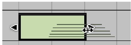 PROPELLERHEAD REASON 4 - Redimensionner les clips - 3