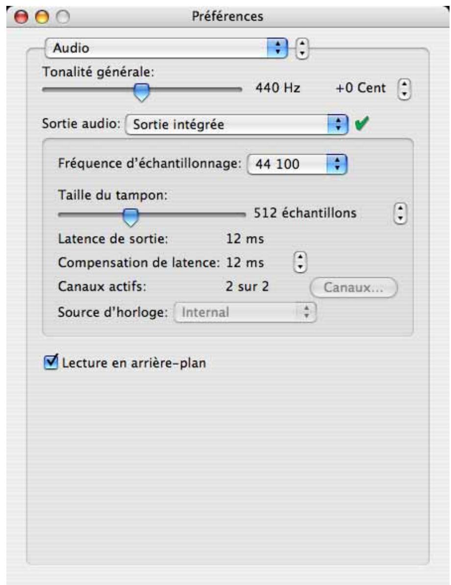 PROPELLERHEAD REASON 4 - Preférences - Audio - 1