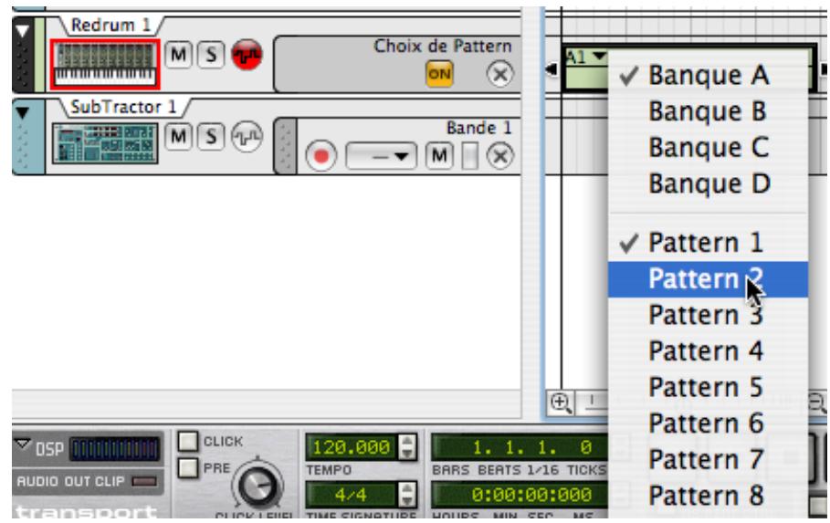 PROPELLERHEAD REASON 4 - Editor manuellement les clips de besoin de pattern - 1