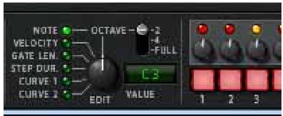 PROPELLERHEAD REASON 4 - Programmer la hauteur de note du pas - 2