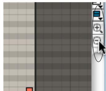PROPELLERHEAD REASON 4 - Zoom avec les curseurs de grossissement - 2