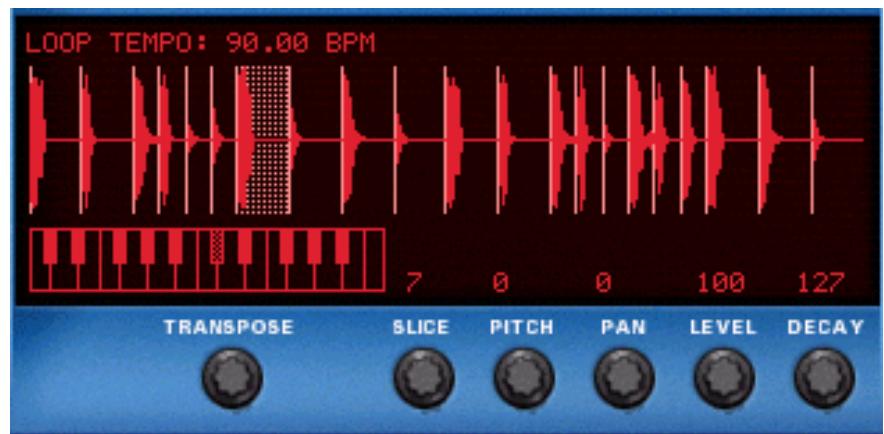 PROPELLERHEAD REASON 4 - Edition dans l'affichage de la forme d'onde - 1