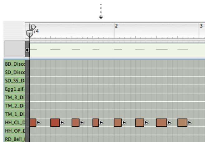 PROPELLERHEAD REASON 4 - Cliquez sur le bouton "Appliquer" de la quantisation. - 2