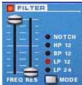 PROPELLERHEAD REASON 4 - La section filtre - 1