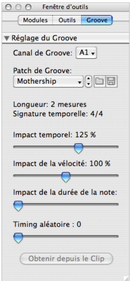 PROPELLERHEAD REASON 4 - Réglage du groove - 1