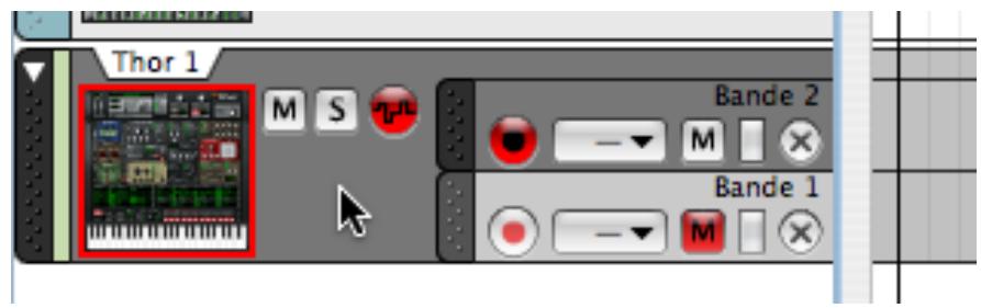PROPELLERHEAD REASON 4 - Sélectionner des pistes - 1
