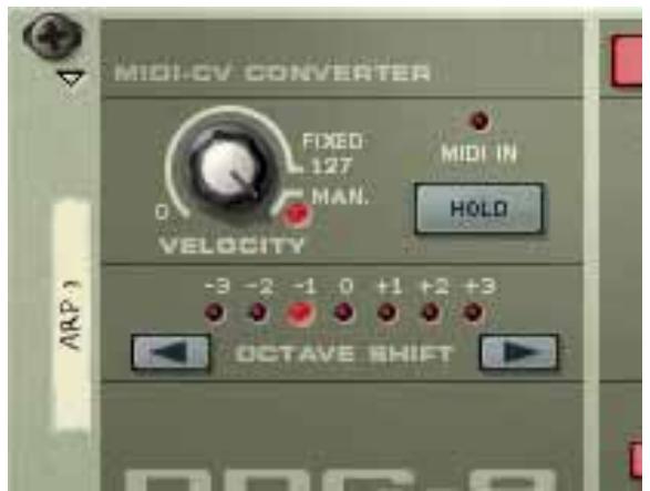 PROPELLERHEAD REASON 4 - Paramètres de conversion MIDI-CV - 1