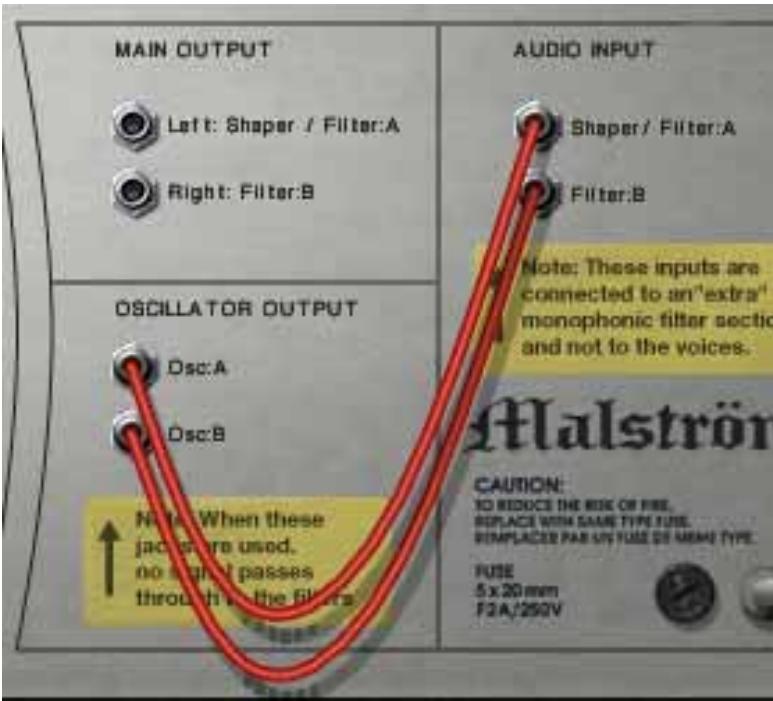 PROPELLERHEAD REASON 4 - Connector le signal du Malström lui-même - 1
