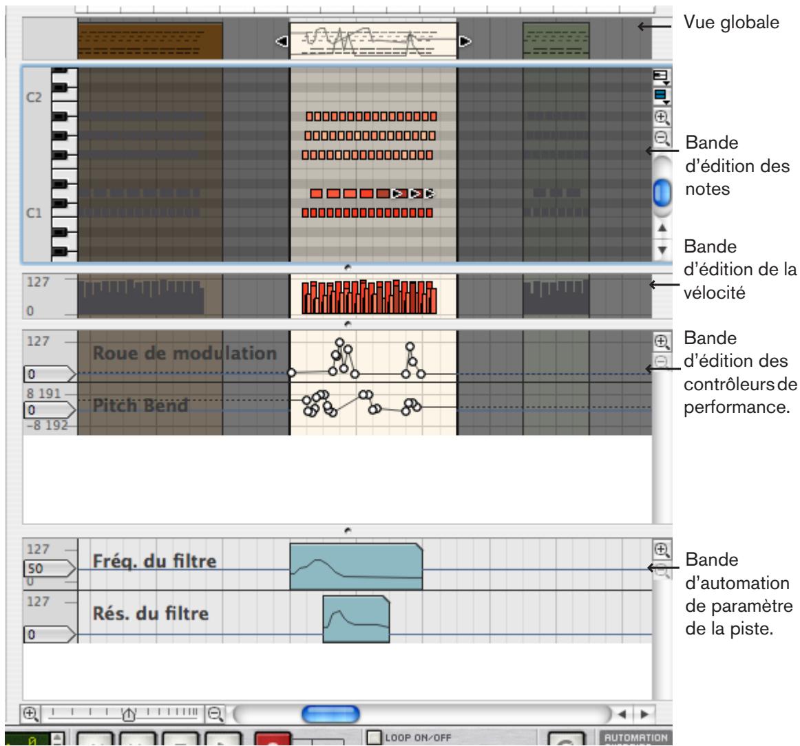 PROPELLERHEAD REASON 4 - Les éléments du mode édition - 1