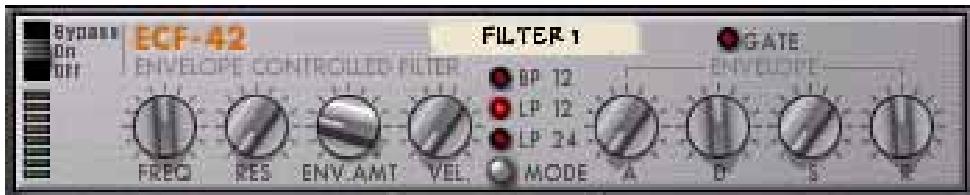 PROPELLERHEAD REASON 4 - ECF-42 Filtre à enveloppe - 1