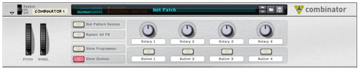 PROPELLERHEAD REASON 4 - Le panneau de contrôle - 1
