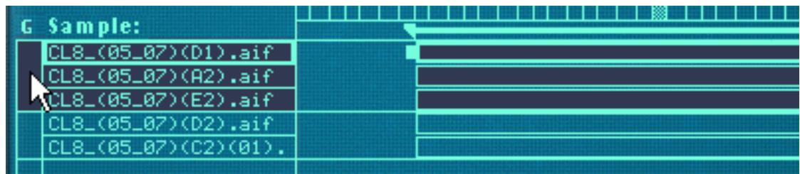 PROPELLERHEAD REASON 4 - Sélectionner un groupe et/ou des zones d'un groupe - 1