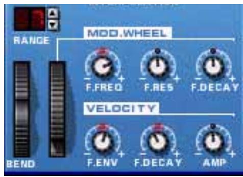 PROPELLERHEAD REASON 4 - Roues de Pitch Bend et de modulation - 1