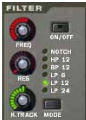 PROPELLERHEAD REASON 4 - La section filtre - 1