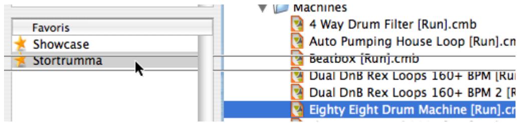 PROPELLERHEAD REASON 4 - Utiliser les+favoris - un exemple pratique - 1