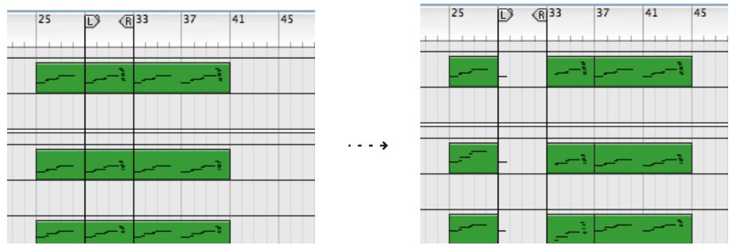 PROPELLERHEAD REASON 4 - Insérer des mesures entre les locateursurs - 1