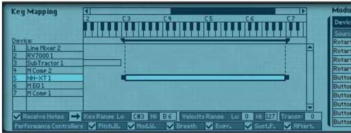 PROPELLERHEAD REASON 4 - Assigner des touches aux modules instrumentaux - 1