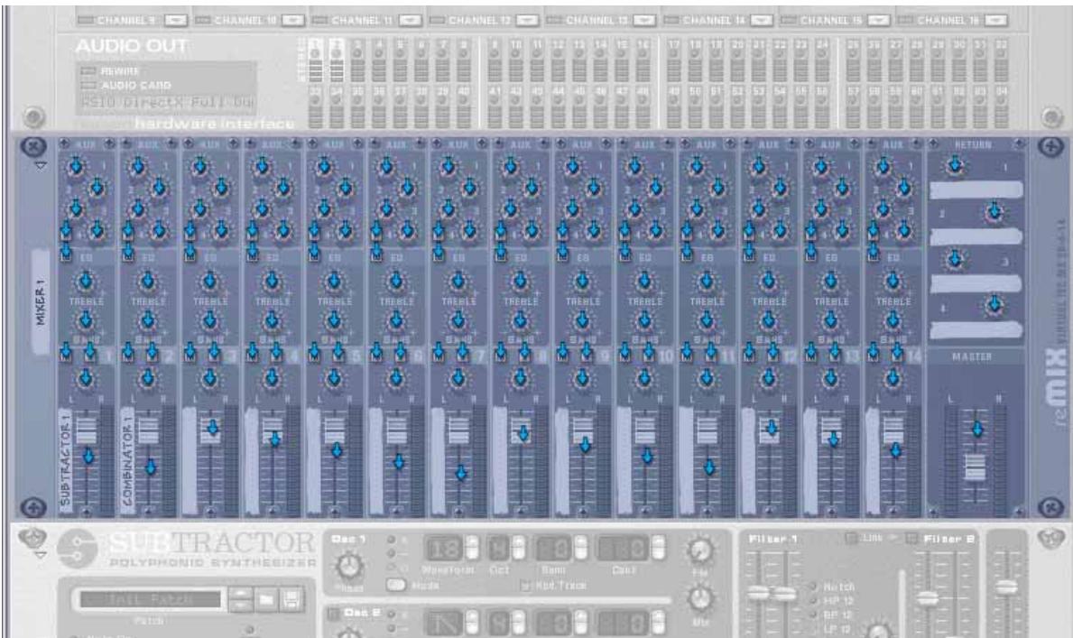 PROPELLERHEAD REASON 4 - Activer le mode d'édition des assignations de substitution - 1