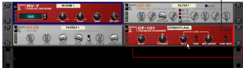 PROPELLERHEAD REASON 4 - Réorganiser les modules - 3