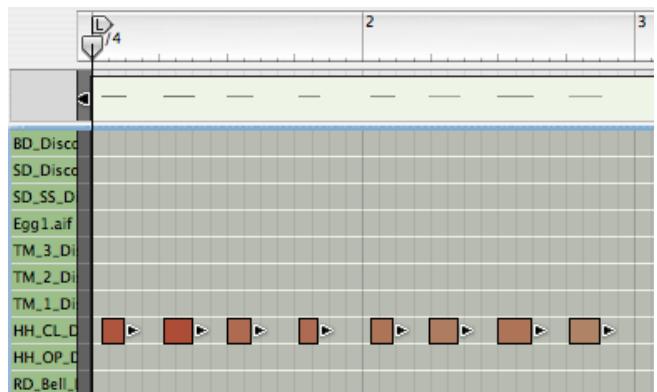 PROPELLERHEAD REASON 4 - Cliquez sur le bouton "Appliquer" de la quantisation. - 1