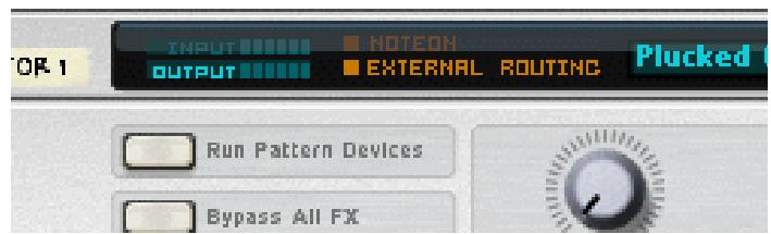 PROPELLERHEAD REASON 4 - A propos du routage externe - 1