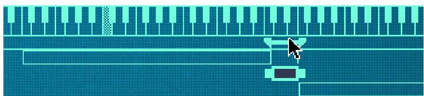PROPELLERHEAD REASON 4 - Déplacer les zones en déplaçant la barre - 2