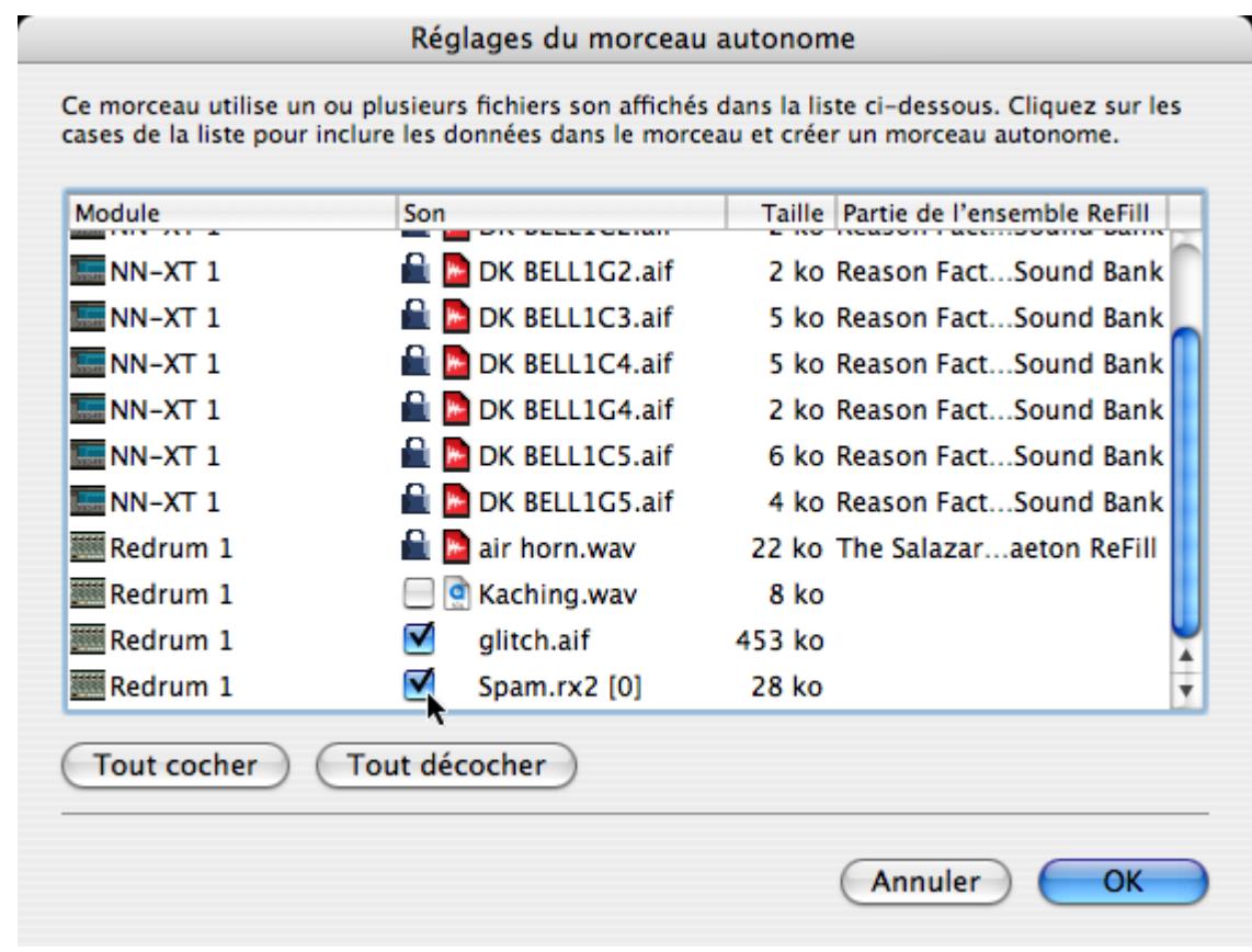 PROPELLERHEAD REASON 4 - Réglages du morceau autonome... - 1
