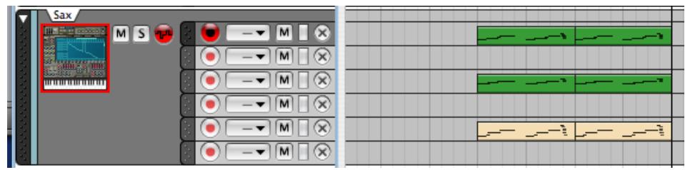 PROPELLERHEAD REASON 4 - A propos des pistes, des bandes, des clips et des événements - 1