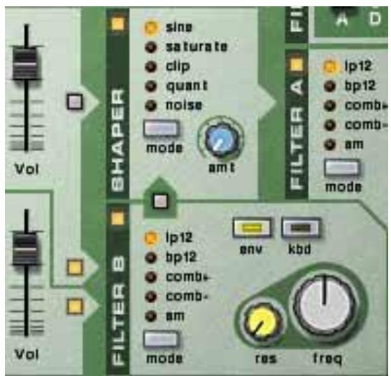 PROPELLERHEAD REASON 4 - L'un des oscillateurs ou les deux vers un contrôle seulement - 1