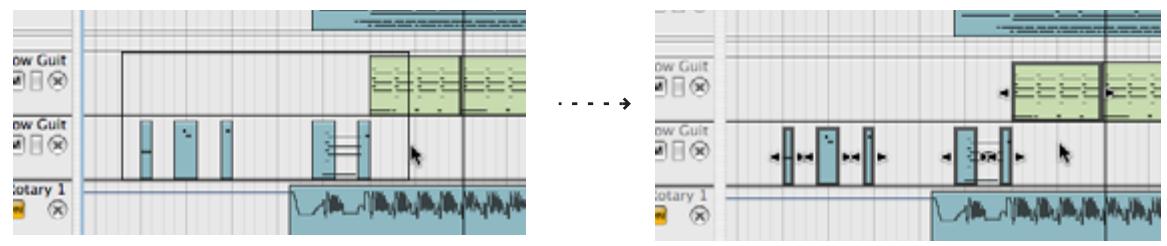 PROPELLERHEAD REASON 4 - Sélectionner les clips - 2