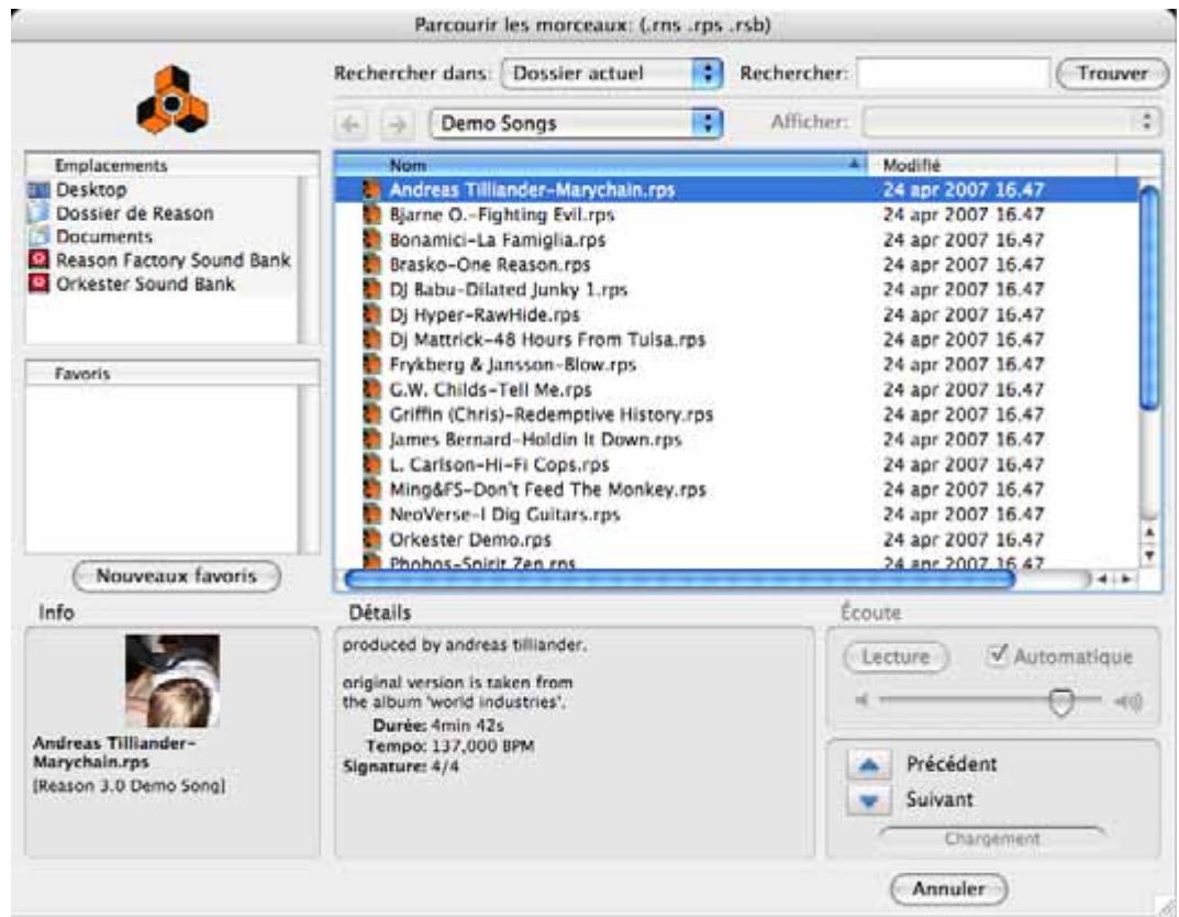 PROPELLERHEAD REASON 4 - Utiliser le navigateur - 1