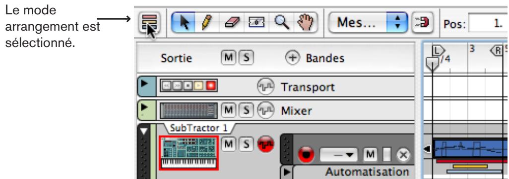 PROPELLERHEAD REASON 4 - Mode arrangement - 1