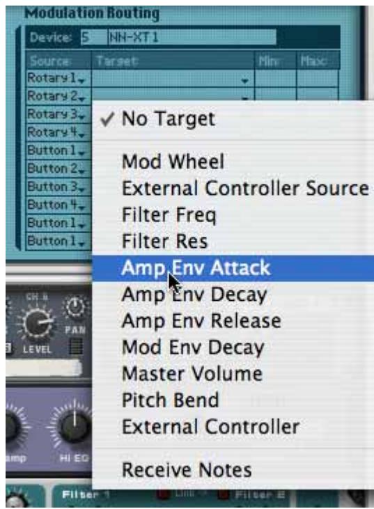PROPELLERHEAD REASON 4 - Assigner des paramètres à un contrôleur - 2