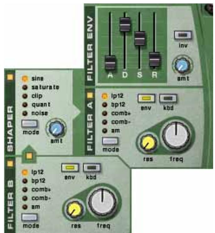 PROPELLERHEAD REASON 4 - La section filtré - 1