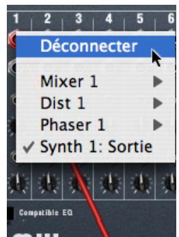 PROPELLERHEAD REASON 4 - Déconnecter des modules - 1